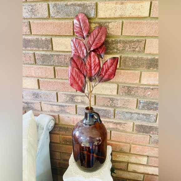 *Burgundy Rubber Plant Pick, 28” - Picture 6 of 10